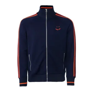 PAUL SMITH Reg Fit Track Top Happy - Navy
