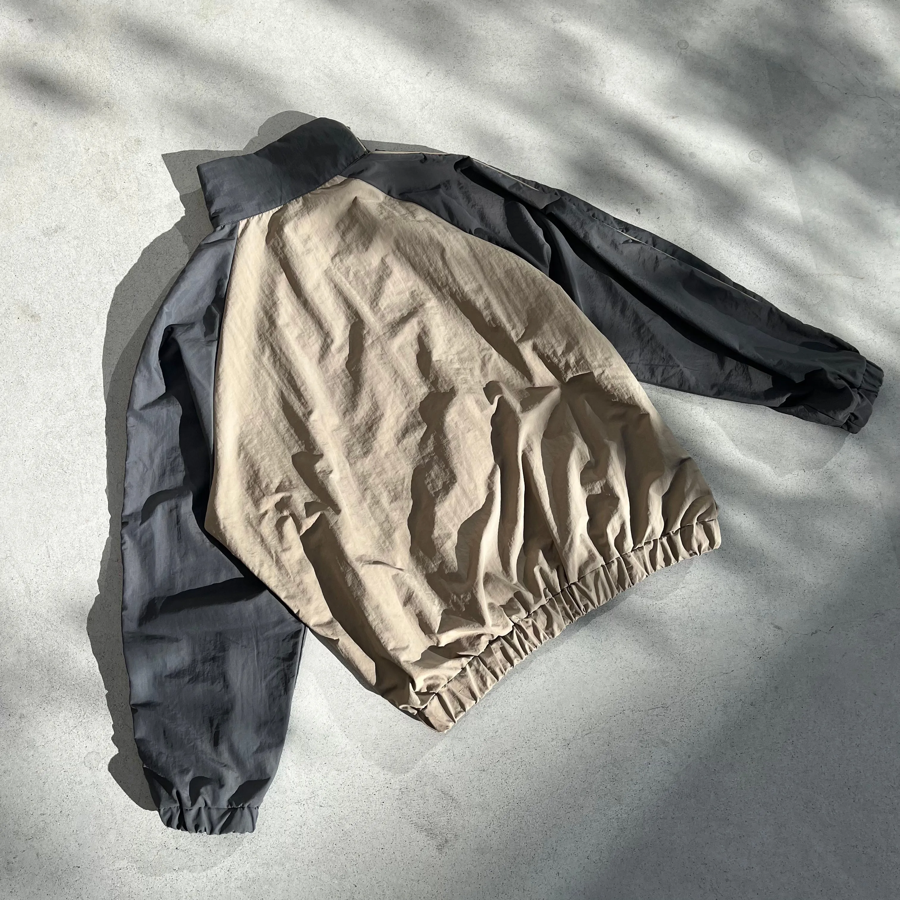 "N" Logo Tech Nylon Track Jacket