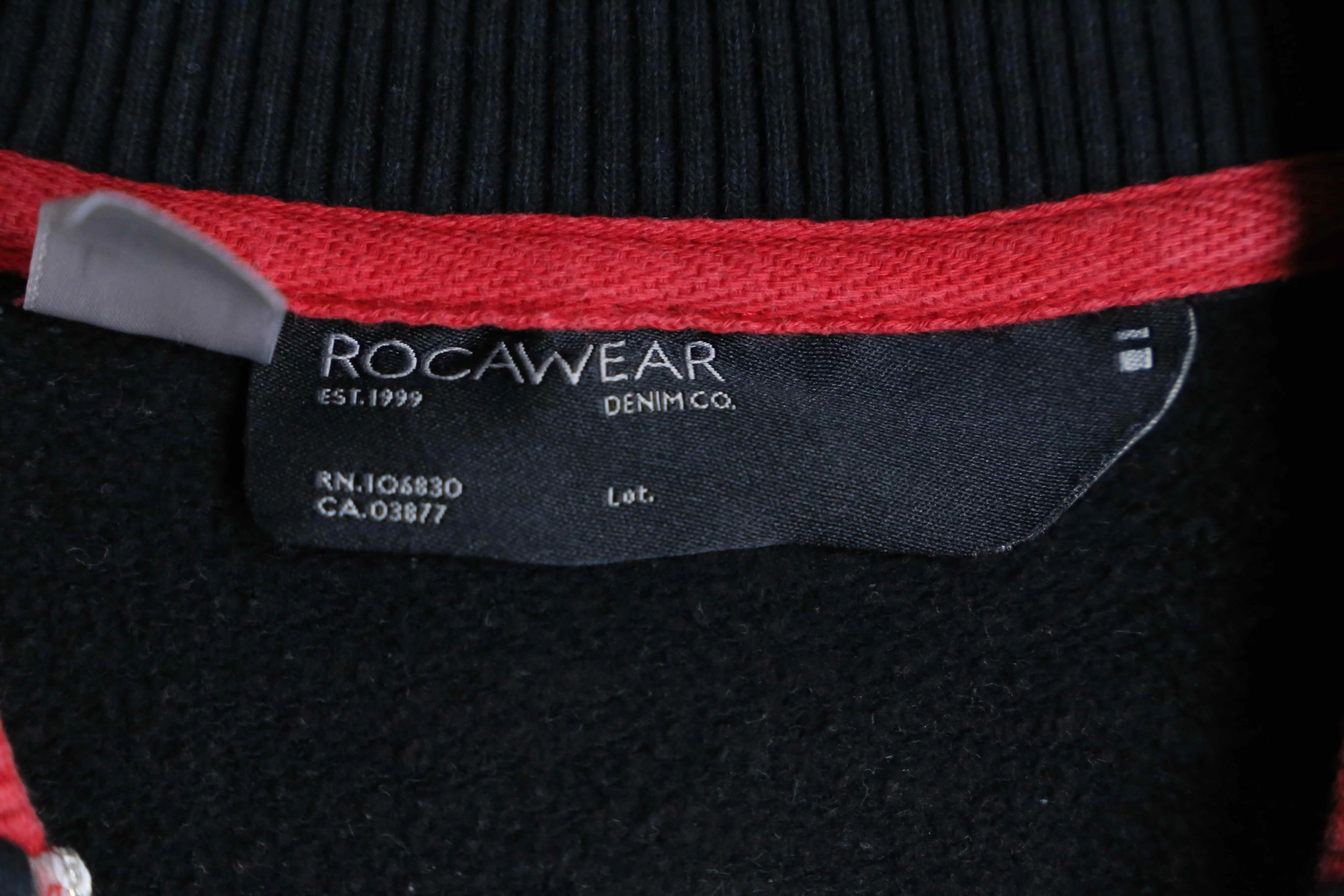 "ROCA WEAR" piping design track jacket
