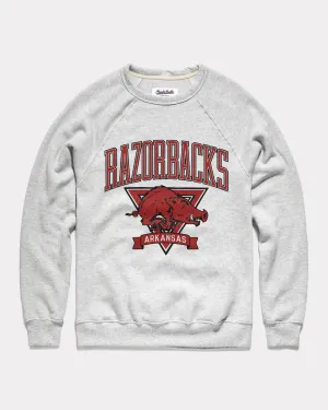 Razorbacks Showcase Ash Crewneck