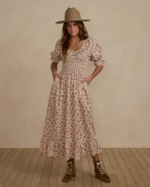 Rylee   Cru Lexi Dress, Harvest Rose