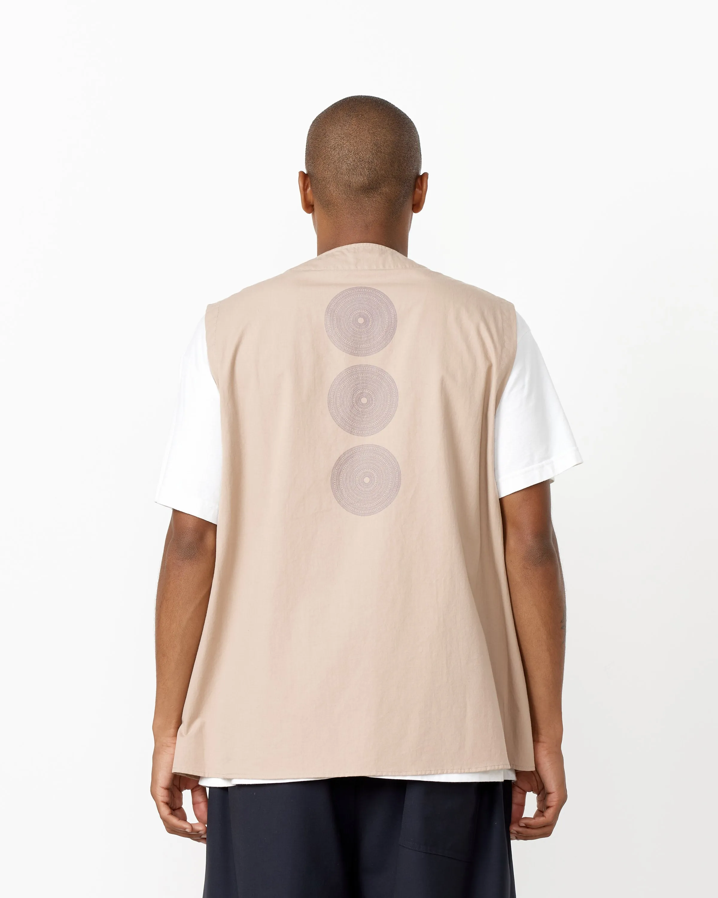 Ryo Koizumi Gilet in Beige