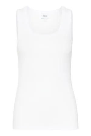 Saint Tropez Asta Tank Top White