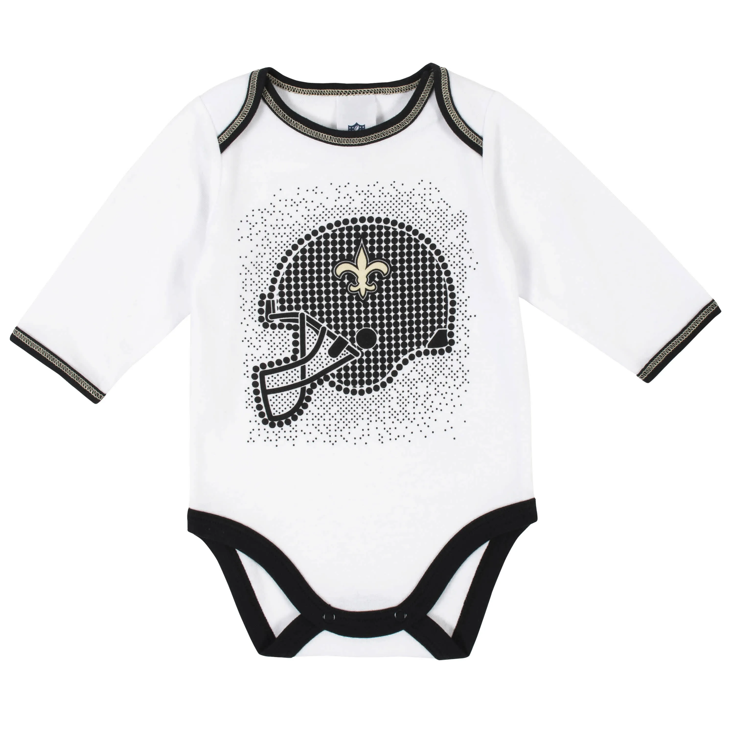 Saints Baby Boys 3-Piece Bodysuit, Pant, and Cap Set