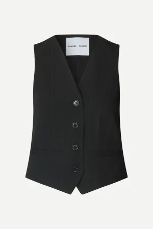 Samsoe Samsoe Femme -  Saramona Vest 15128 - Black