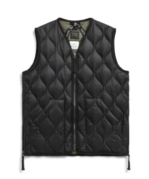 Taion - V Neck Zip Vest 001ALSZML - Black