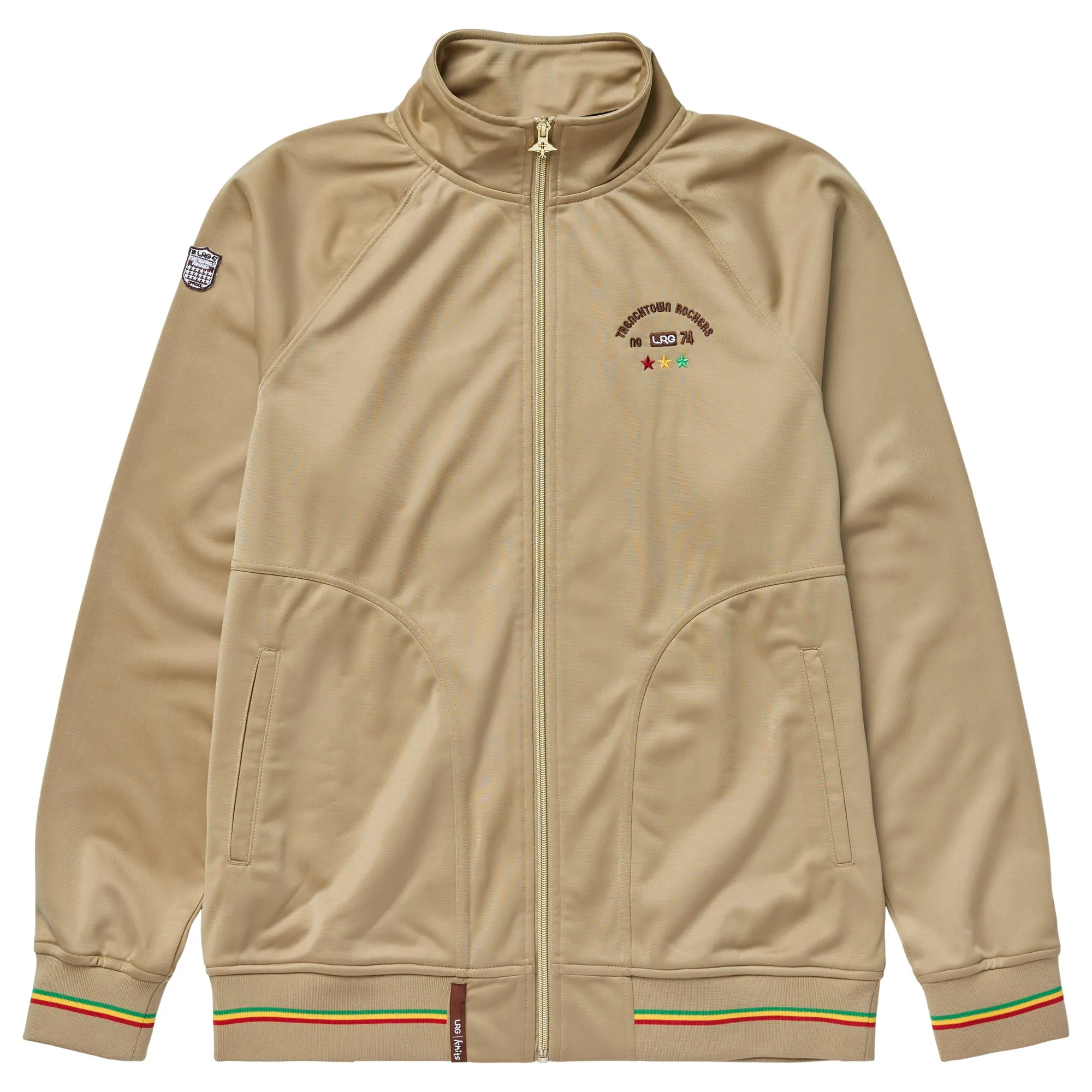 TRENCHTOWN TRACK JACKET - KHAKI