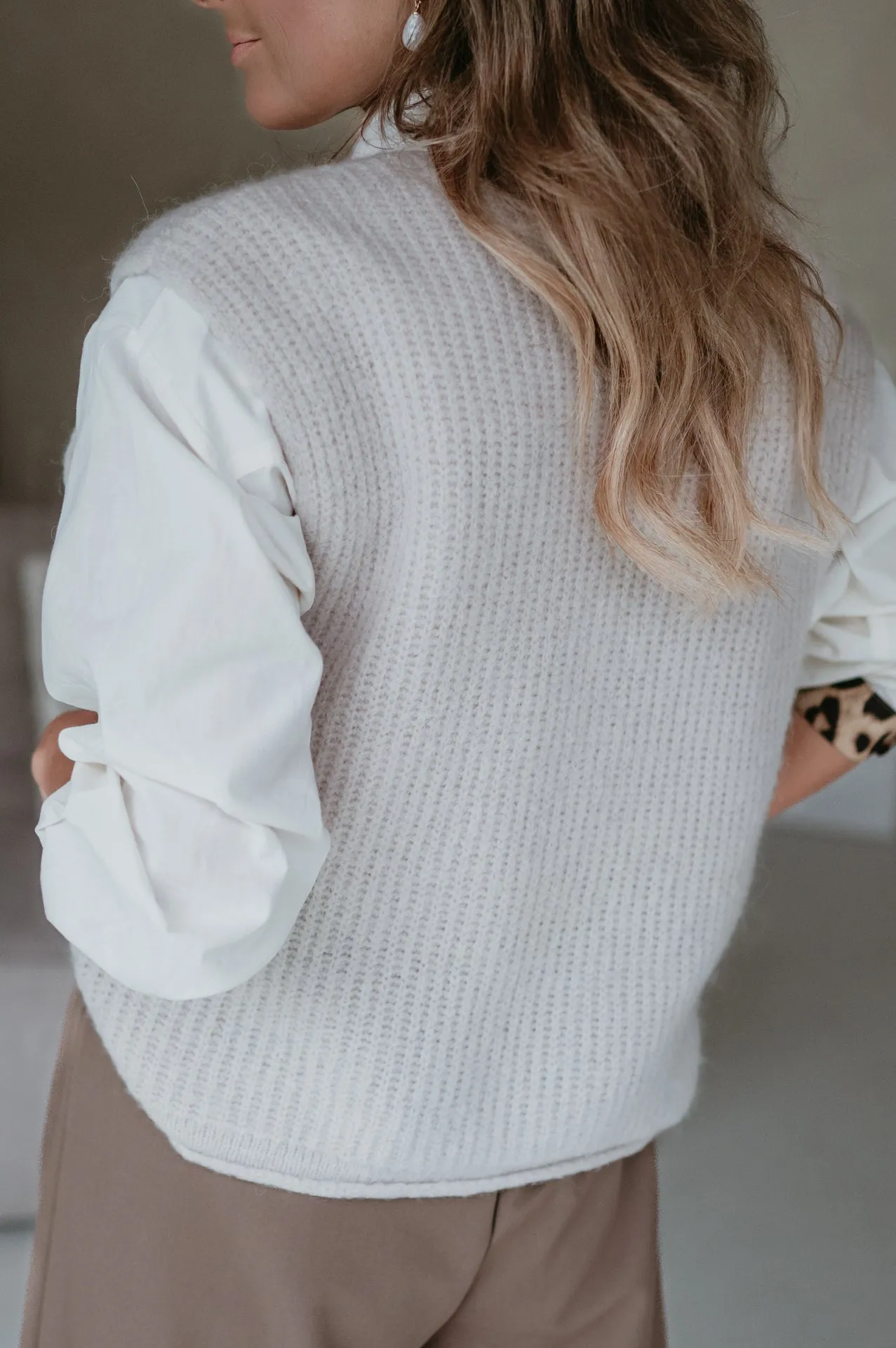 Udienze gilet I Beige