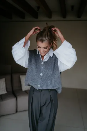 Udienze gilet I Grey