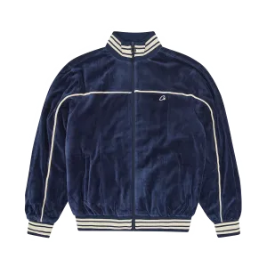 VVS UPTOWN VELOUR TRACK JACKET [NAVY]